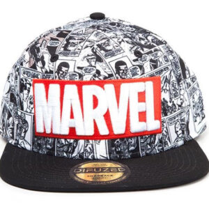 Cappellino Marvel Classic Red and White Logo