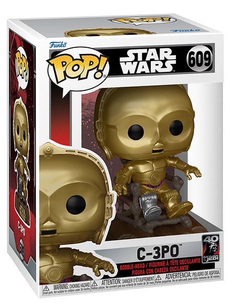 FUNKO POP Star Wars Jedi C-3PO 609