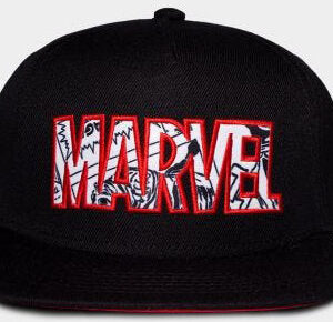 Cappellino Marvel Rosso e Nero