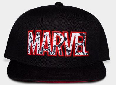 Cappellino Marvel Rosso e Nero