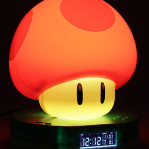 Sveglia con lampada Super Mario Fungo