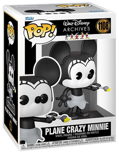 FUNKO POP Walt Disney Archives Plane Crazy Minnie