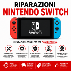 Riparazione Console Nintendo Switch