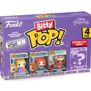 FUNKO BITTY POP 4 Pack Disney Princess