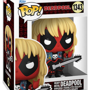 FUNKO POP Deadpool Metal Band Bobble 1343