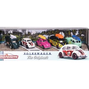 Volkswagen Majorette Gif Pack 5pz - Maggiolino, Bulli