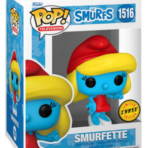 FUNKO POP I Puffi Puffetta w/Chase 1516 The Smurfs Smurfette