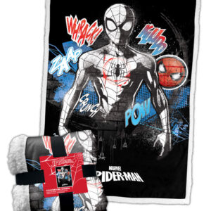 Coperta Pile Sherpa Marvel Spider-Man Comics
