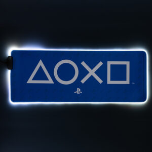 Paladone Mousepad Desk Mat Light Up PlayStation