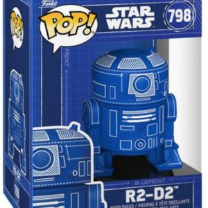 FUNKO POP Star Wars R2-D2 (Blueprint) Booble 798