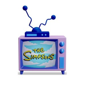 Lampada The Simpsons TV