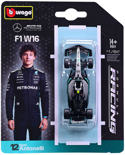 Modellino F1 Mercedes AMG F1 W16 25 Antonelli