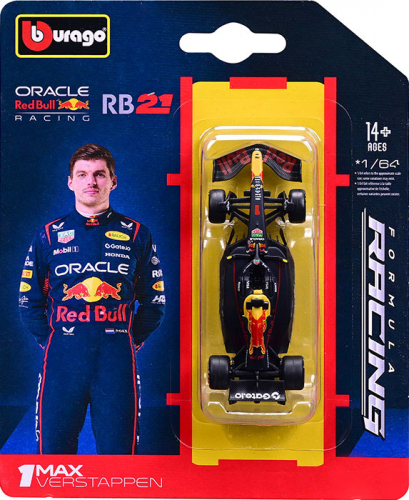 Modellino F1 RedBull Racing RB21 25 Verstappen