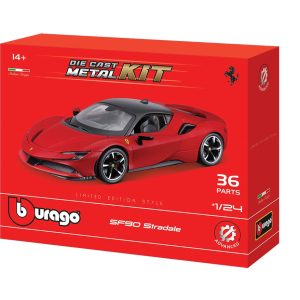 Modellino Kit Ferrari SF90 Stradale Scala 1:24 Burago