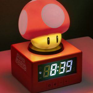 Paladone Sveglia Lampada Super Mario Fungo