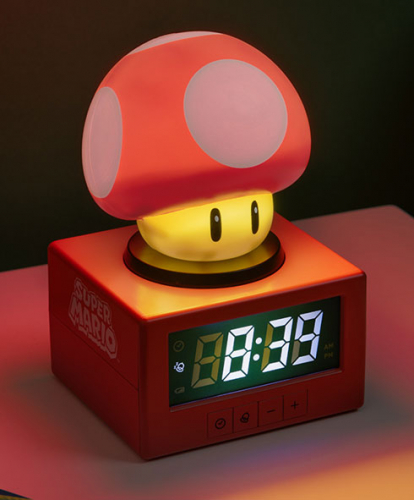 Paladone Sveglia Lampada Super Mario Fungo