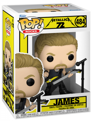 FUNKO POP Rocks Metallica James Hetfield (72S) 484