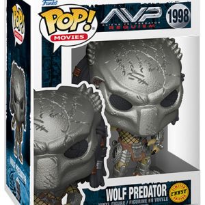 FUNKO POP Aliens Vs. Predator 2 Wolf Predator with Chase 1998
