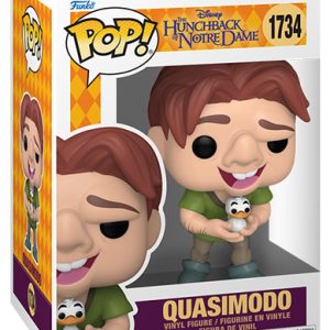 FUNKO POP Il Gobbo di Notre Dame Quasimodo with Bird 1734
